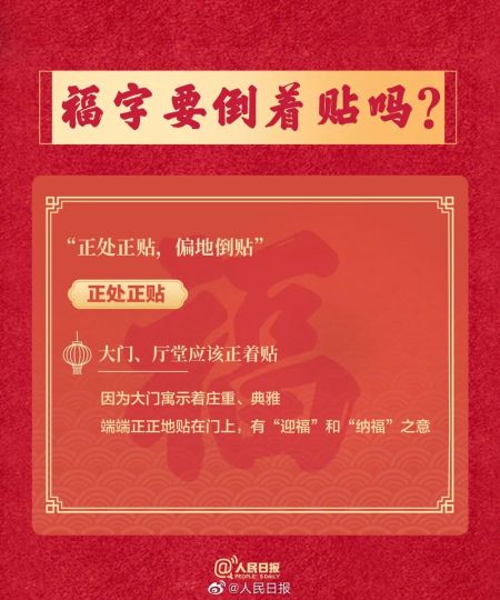 关于福字和春联的知识点，你知道多少？