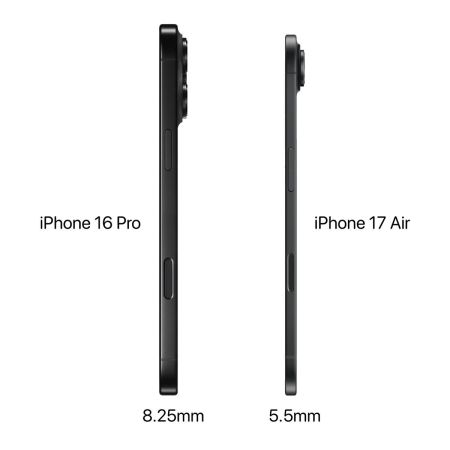 iPhone 17 Air曝光：全新超薄外观设计，预计今年9月发布