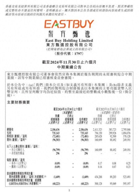 海量财经丨东方甄选2025财年上半年亏损近1亿元