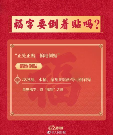 关于福字和春联的知识点，你知道多少？