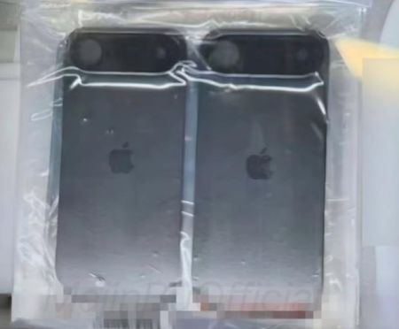 iPhone 17 Air 早期背盖疑似曝光，横向镜组单摄设计，风格大改